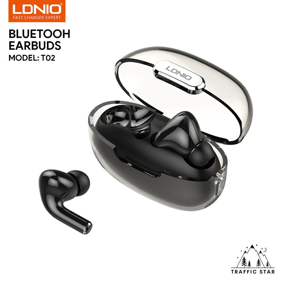 LDNIO T02 WIRELESS STEREO BT EARBUDS