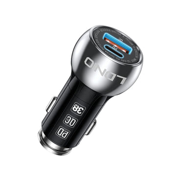 LDNIO Car Charger 38W PD 3.0 USB & Type-C