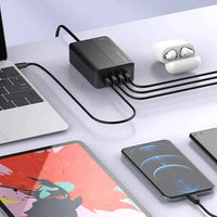 LDNIO 65W Super Fast Charging Desktop Mobile Charger 2C + 2U