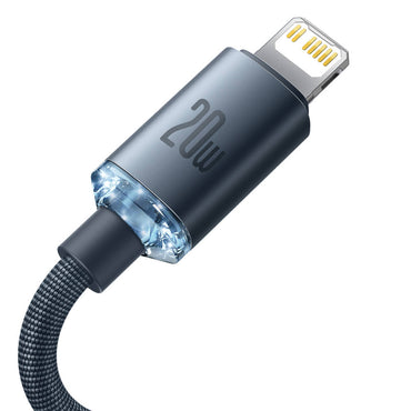 Baseus Fast Charging Data Cable Type-C to iP 20W | Crystal Shine Series