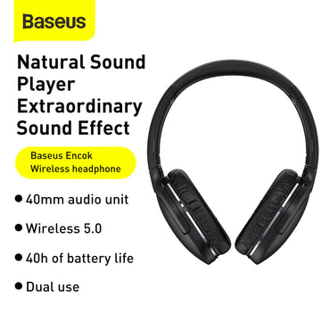 Baseus Wireless Headphone Encok D02 Pro