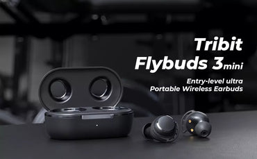 Tribit Wireless Earbuds FlyBuds 3 mini Waterproof