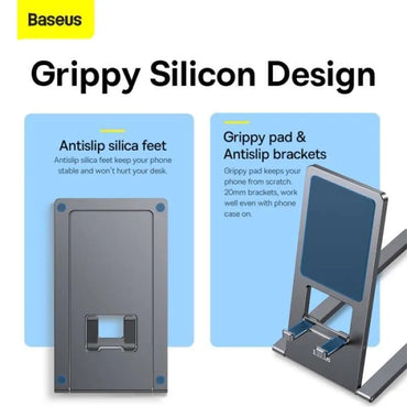 Baseus Foldable Metal Desktop Holder Gray