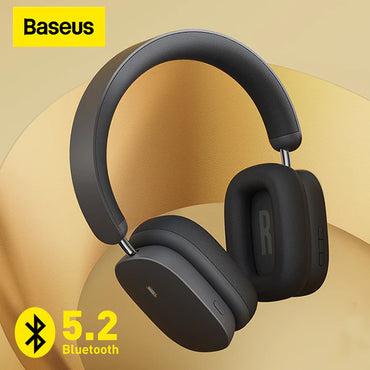 Baseus Bowie H1 Noise Cancelling Wireless Headphones 5.2 ANC Gray