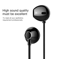 Baseus Encok H06 lateral in-ear Wired Earphone Black