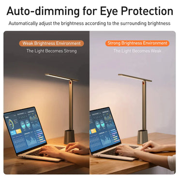 Baseus Smart Eye Series Rechargeable Folding Reading Desk Lamp Smart Light