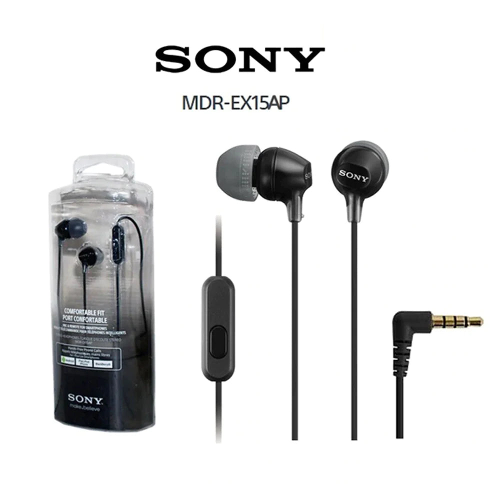 Sony MDR-EX15AP Wired Handsfree with Mic