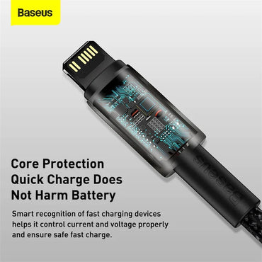 Baseus Tungsten Gold Fast Charging Data Cable Type-C to iPhone PD 20W (1M)