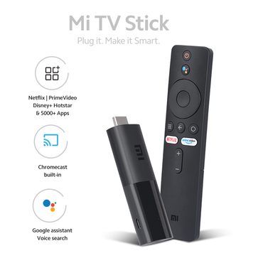 Xiaomi Mi TV Stick Android TV Streaming Media Player (FHD)