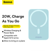 Baseus Magnetic Wireless Charging Power bank 6000mAh 20W